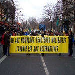 Manifestation contre le nuclaire  Paris le 17 janvier 2003 photo n28 